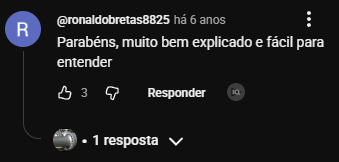 Comentário 5